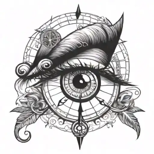 Eye And Compass