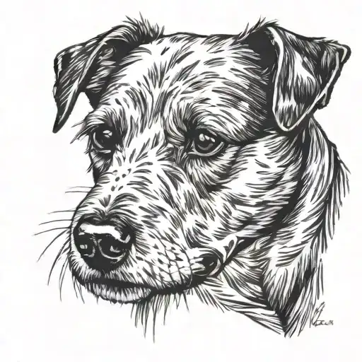 Parson Terrier Dog