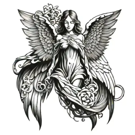 Seraphim Angel Symmetrical
