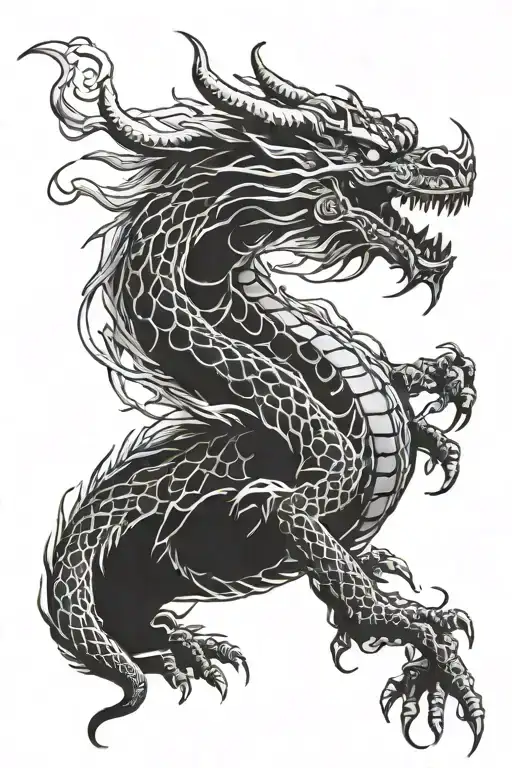 Dragon Breathing Fire