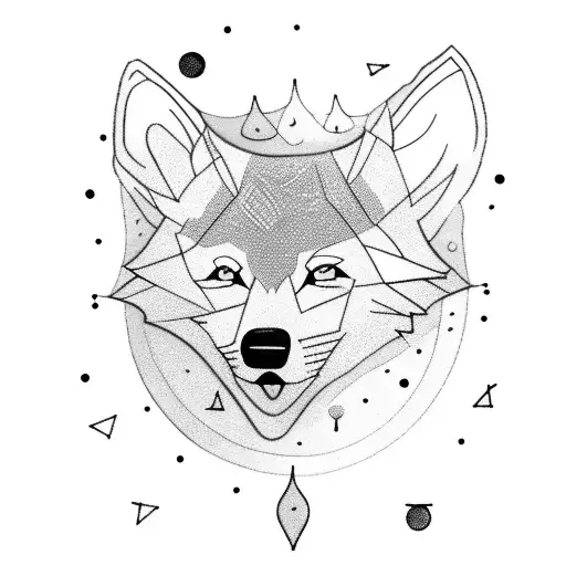 A Basketball Player Dribbling A Ball While Surrounded By A Pack Of Wolves In A Moonlit Forest