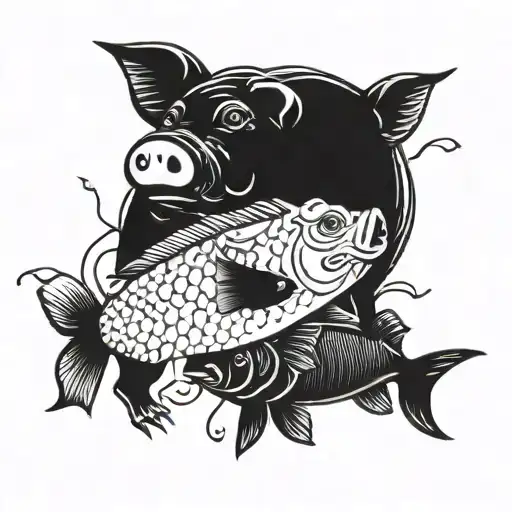 Pigs And Fish