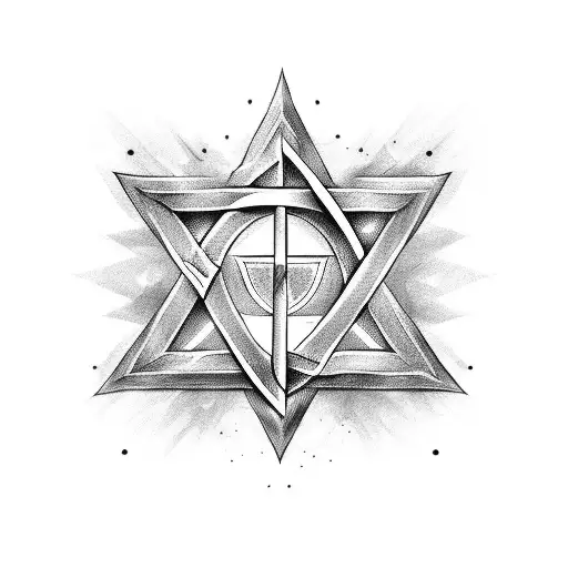 Sword Star Of David And War