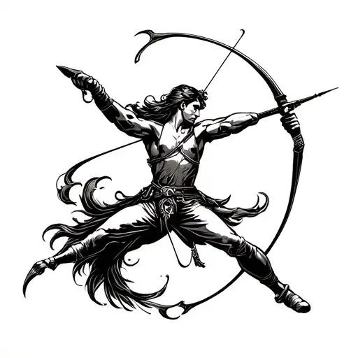 Sagittarius Archer Shooting