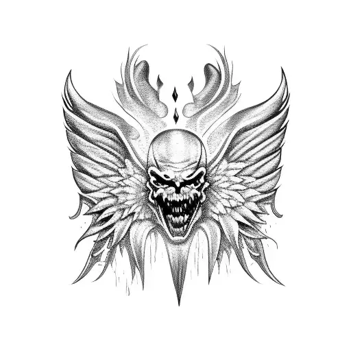 Demon With Four Wings