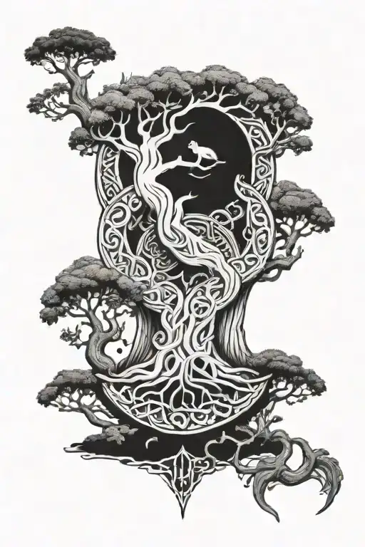 Yggdrasil With Ratatoskr