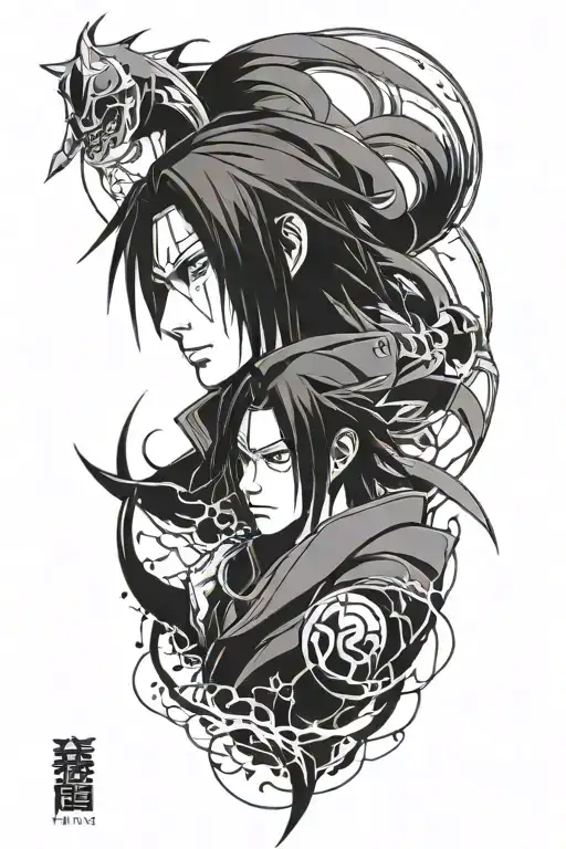 Itachi Uchiha Sasuke