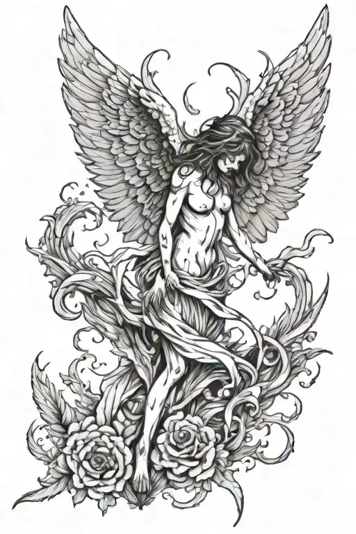 Fallen Angel Half Demon