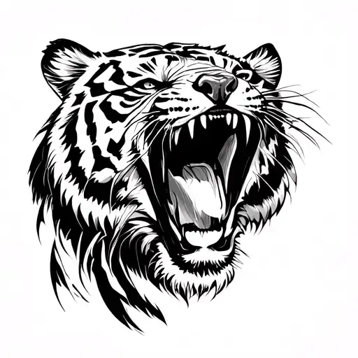 Tiger Roaring