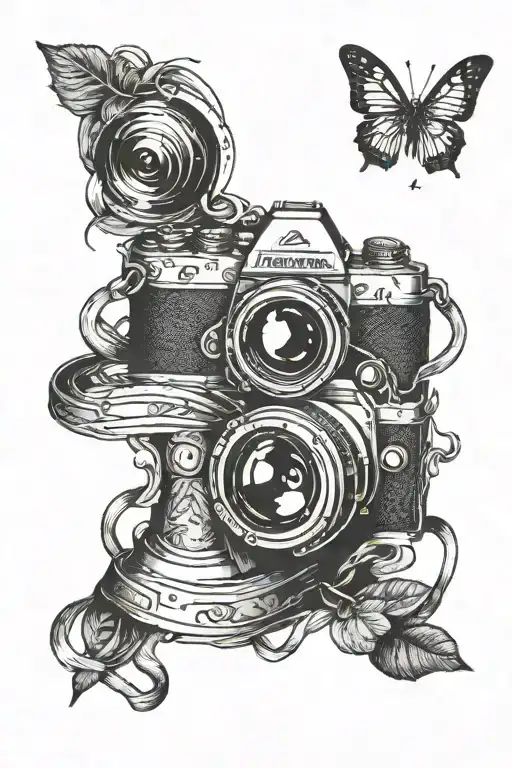 Infinity Symbol With Camera