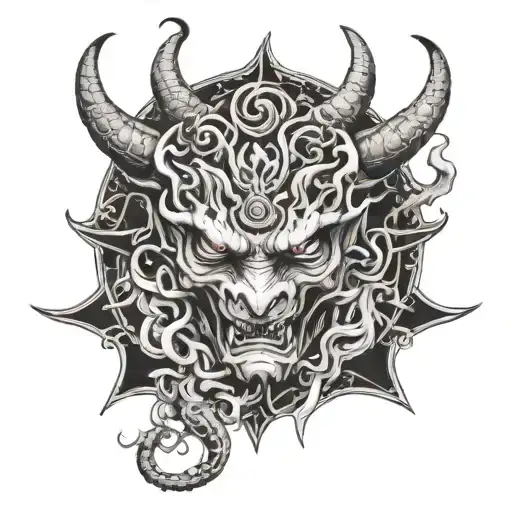 Demon Creature Symbolizing Prosperity