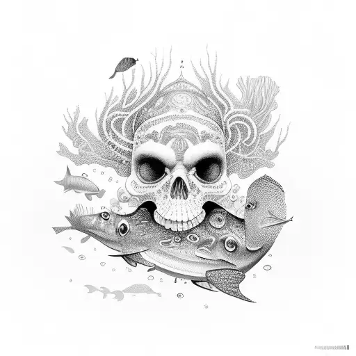 A Mesmerizing Underwater Panorama Capturing The Beauty Of The Ocean