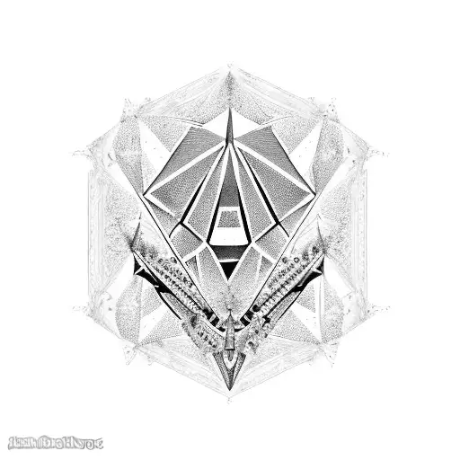 A Detailed And Intricate Diamond With A Crown On Top