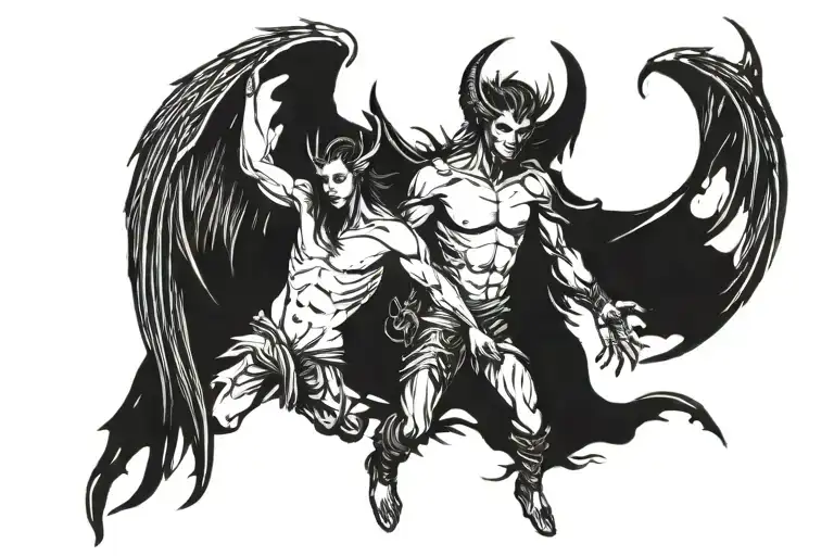 Demon And Angel