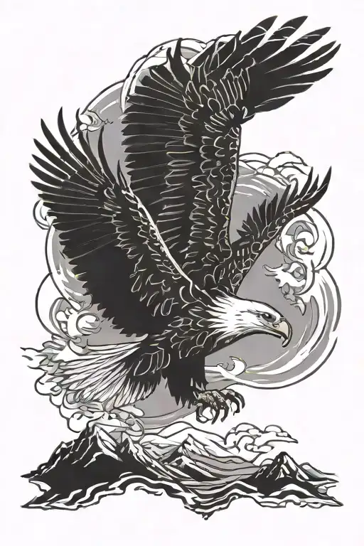 Eagle Soaring