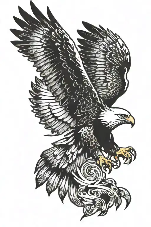 Eagle Flying