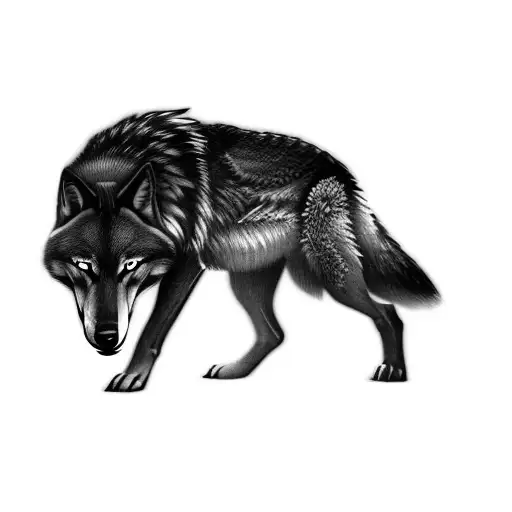 A Spartan Warrior In The Company Of A Wolf