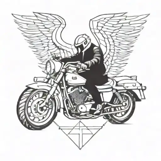 Motor Death Angel Fight Geometric
