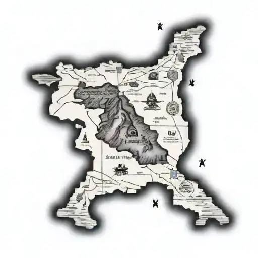 3D Map Afghanistan War And Exploration