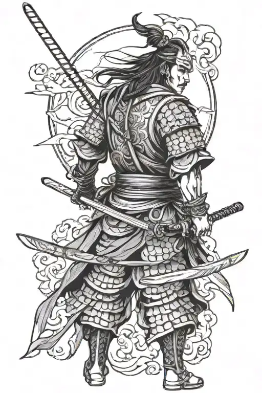 Japanese Samurai Warrior