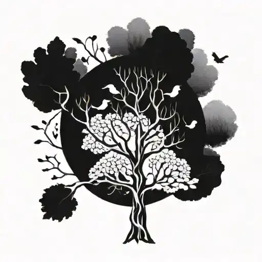 Birds Tree Of Life Forest