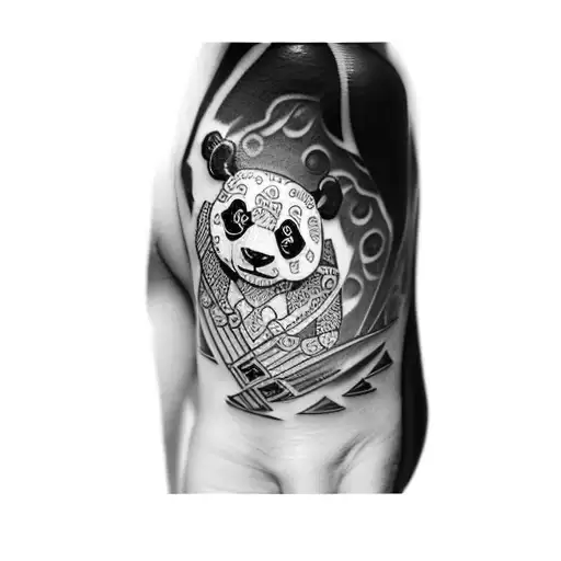 A Panda Bear Figther