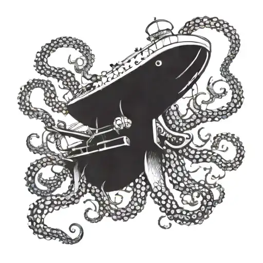 Octopus Destroys Submarine