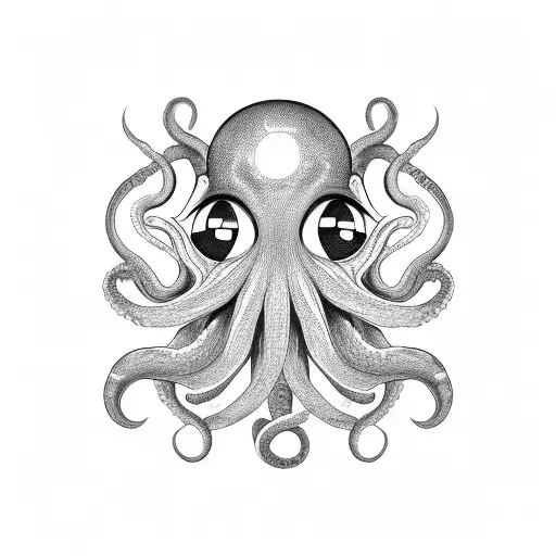 Octopus With Eyes
