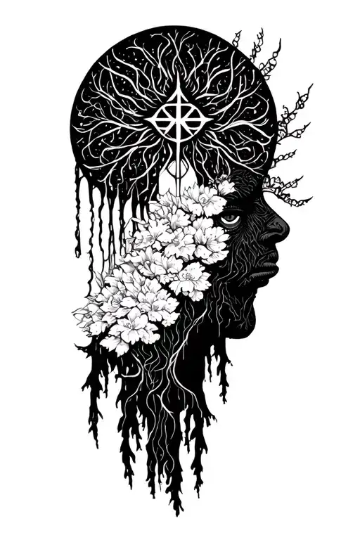 Occultism Symbologies Forest Shadow We Wear Black I Like