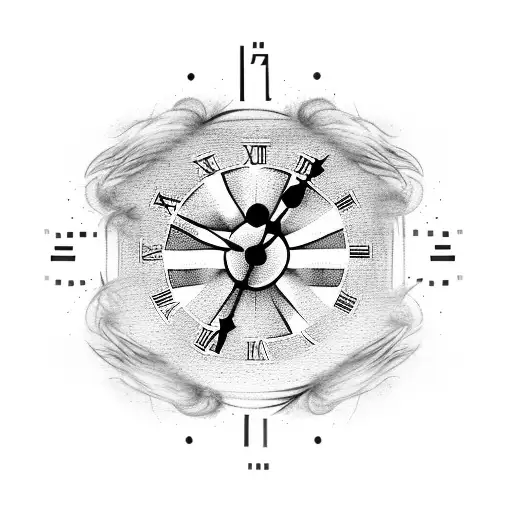 Clock With Smoke