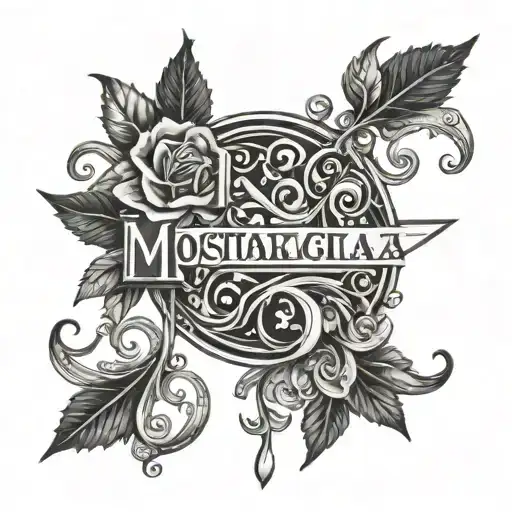 Nostalgia Lettering