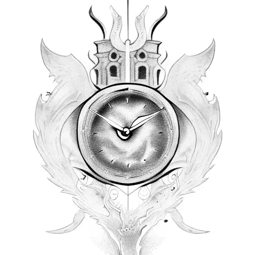 Fenix With Broken Clock