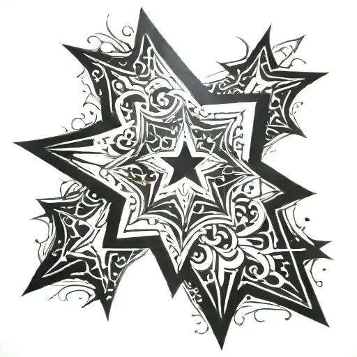 Star Shining In Darkness