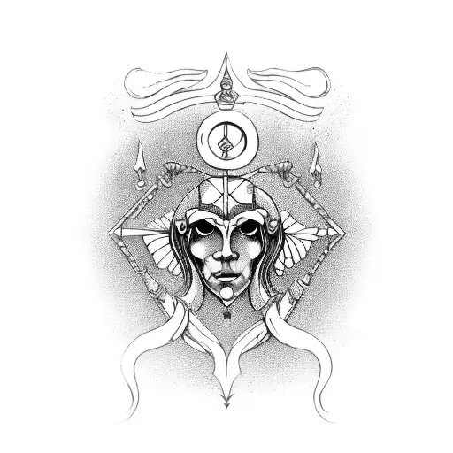 Libra Zodiaco Sign But Gothic