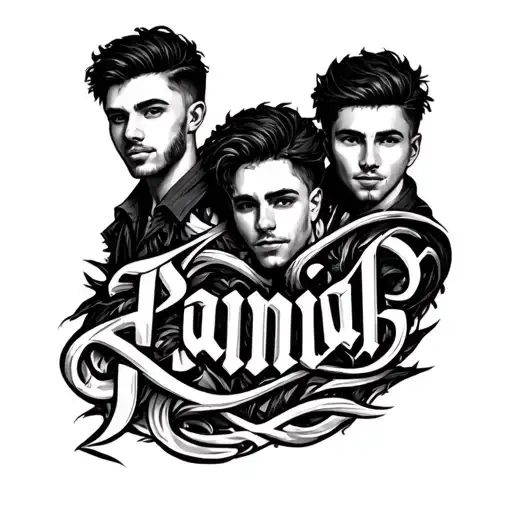 A Tattoo With My Brothers With The Word Panial