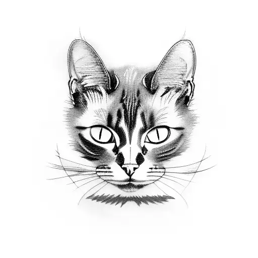 A Cat With Broke Ears