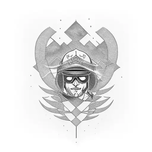 Harley Davidson Riding Up Mountain Range