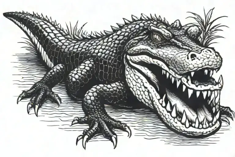 Alligator Florida 1989