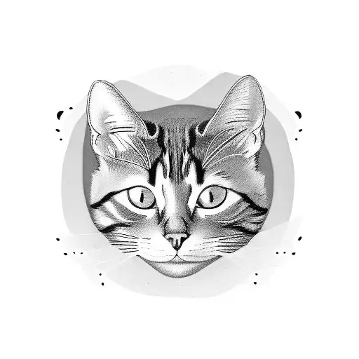 A Cat Curled Up Inside A Pocket Watch