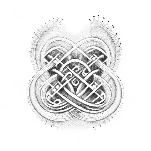 Dna And Musical Notes