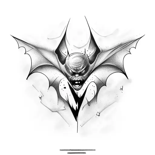 Bat Realistic Angry