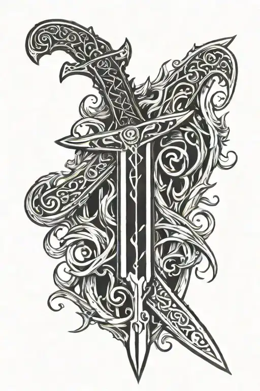 Sword Of Arundil From Lord Of The Rings