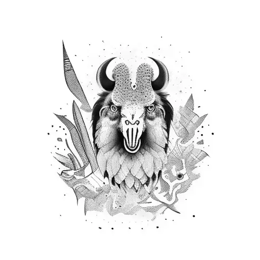 Animal Galo Com Cara De Doido E Humoristico