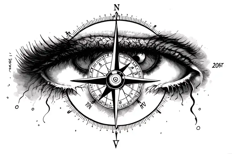 The Compass Of Someone Who Is Emotional Meaningful Painful