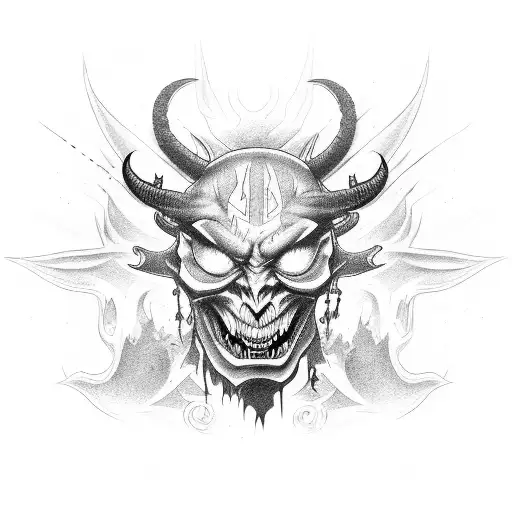 Demon With Black Eyes