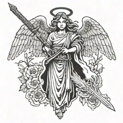Angel With Sword