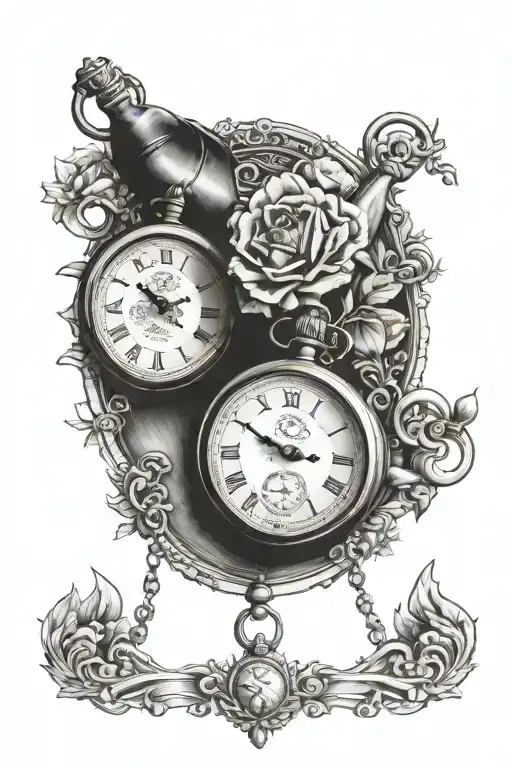 Baby Foot Plus Pocket Watch