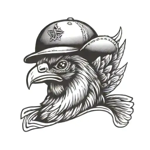 Chicken Wing With Atlanta Hat