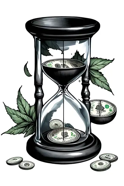 Hour Glass Money Scale