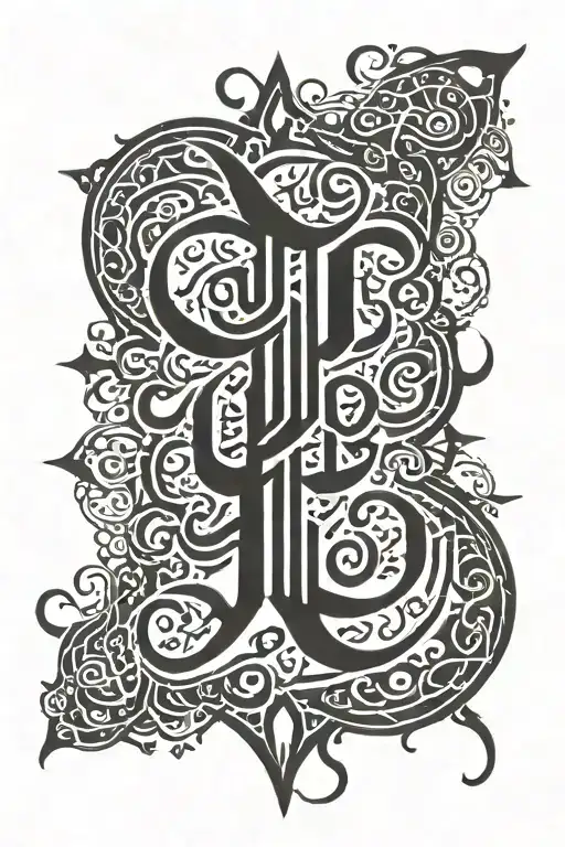 Arabic Writing Inside